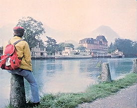 A Swiss canal.